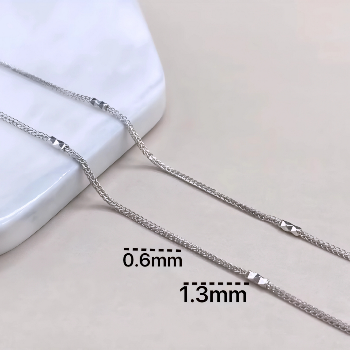 Pt950 Platinum Necklace Chain