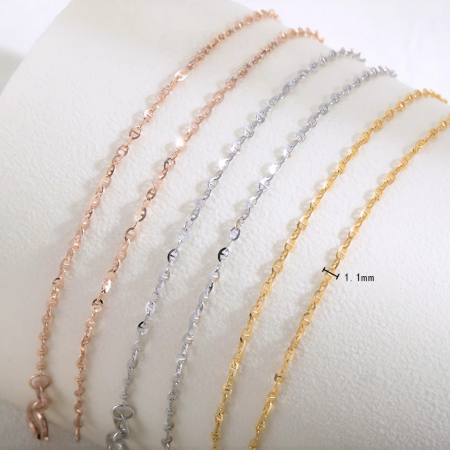 Genuine 18K Gold Necklace Chain