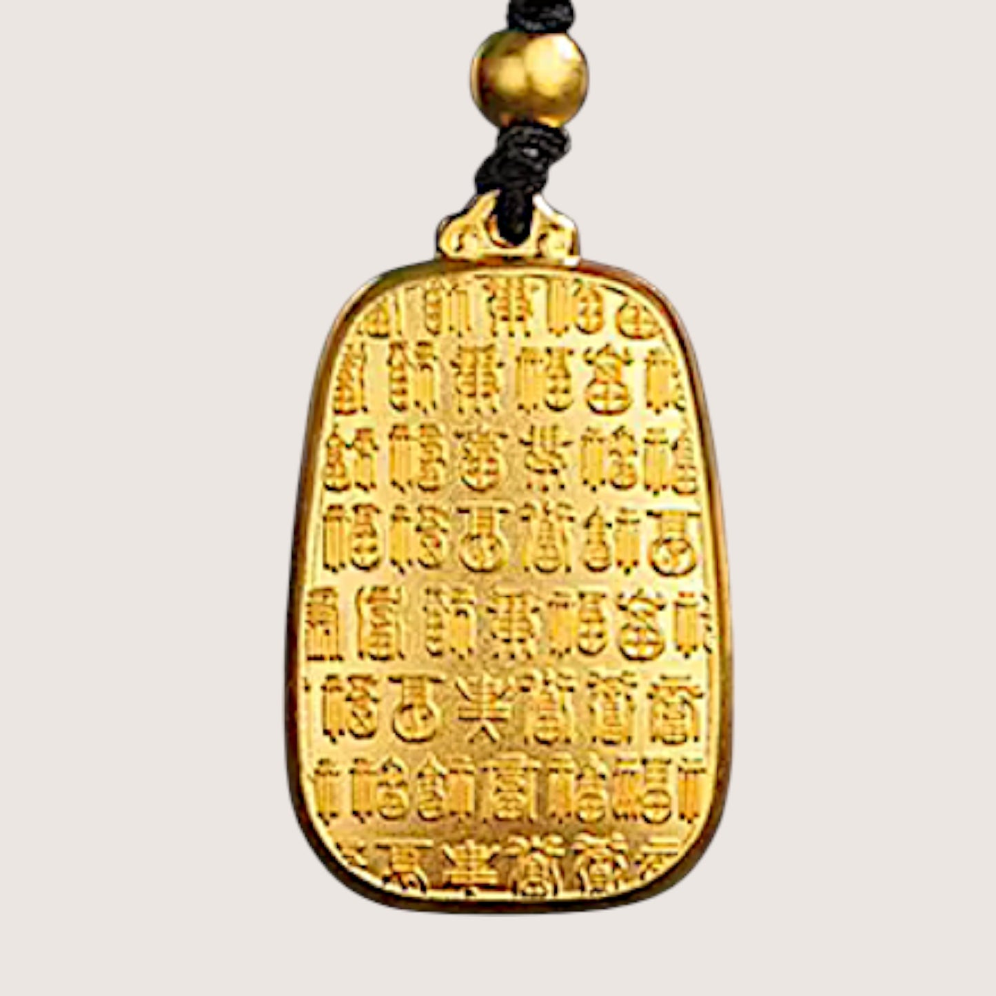 24K 999 Gold Chinese Zodiac Animal Pendant Rope Necklace