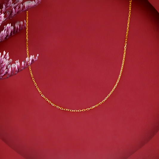 24K 999 Gold Chain Necklace