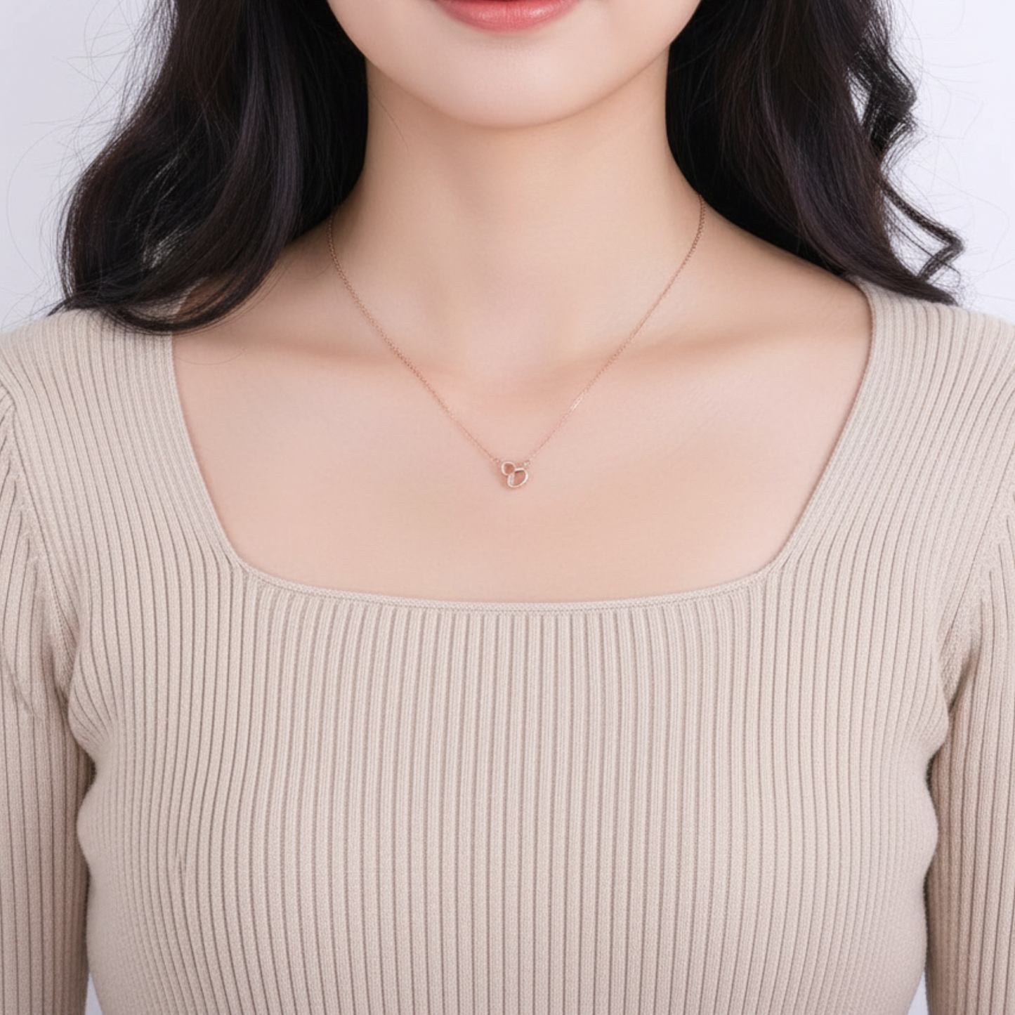 18K Gold Luck Lucky Gourd Pendant Necklace