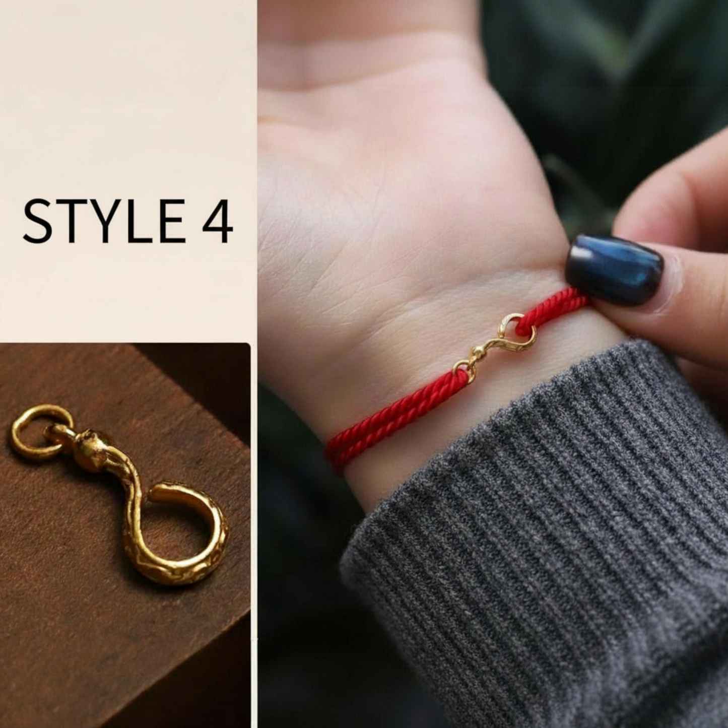 24K Gold D.I.Y Universal Connector Hook Lobster clasp