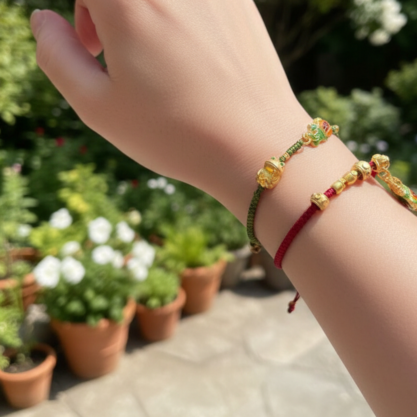 24K 999 Pure Gold Cute Small Moissanite Frog D.I.Y Charm