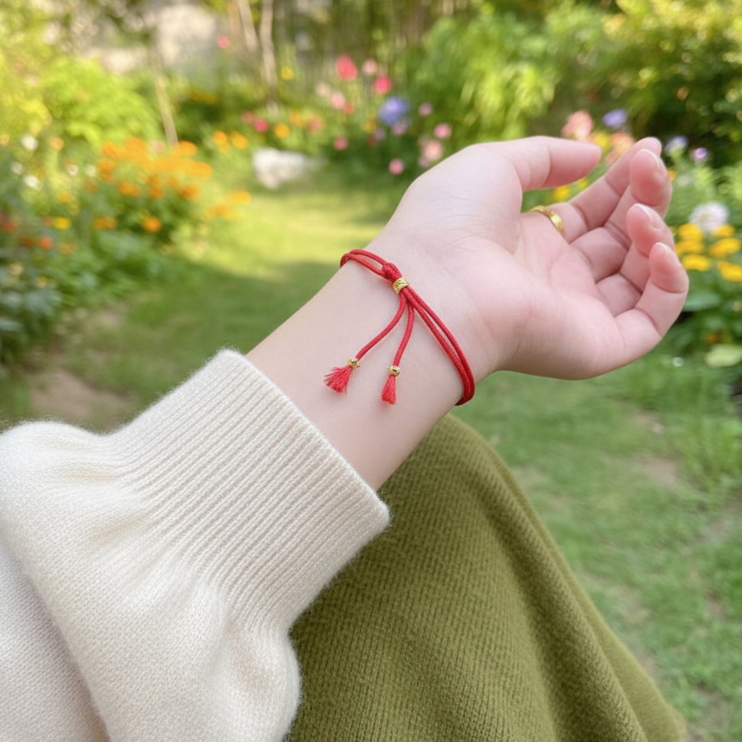 24k 999 Gold Anicent Three-In-One Tai Sui Coin Chinese Zodiac Charm Bracelet