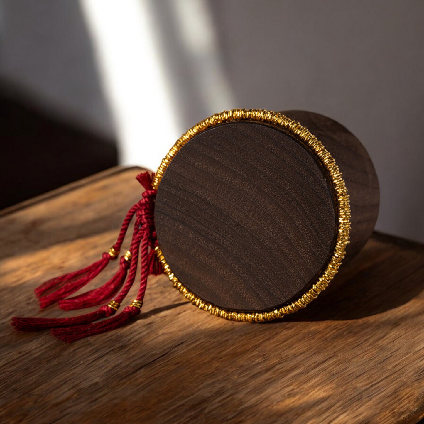 24k 999 Gold Beads Red String Adjustable Bracelet