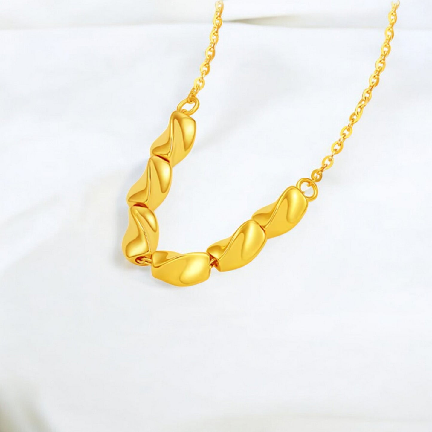 18K Gold Pendant Necklace