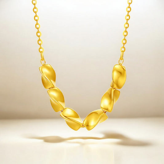 18K Gold Pendant Necklace