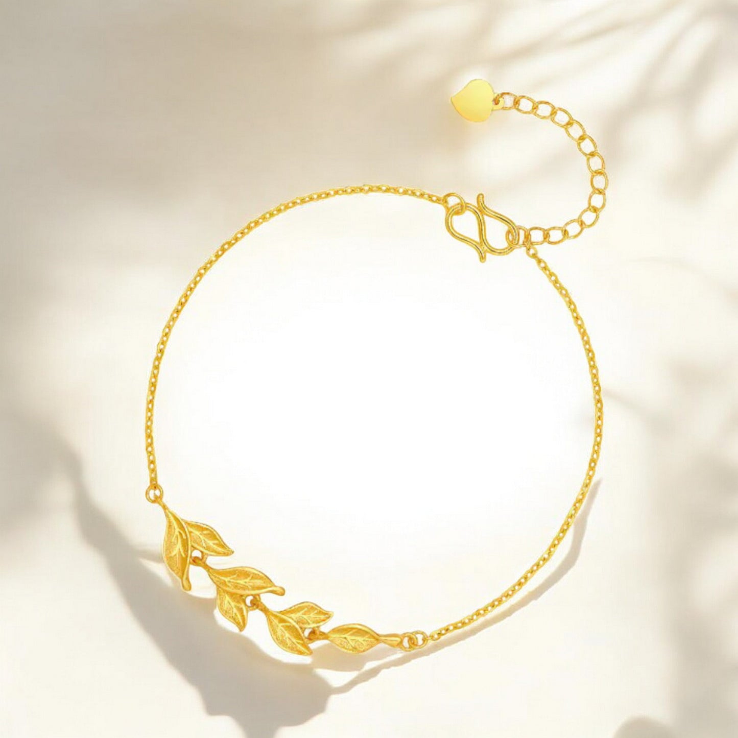 24K 5G 999 Gold Leaf Bracelet