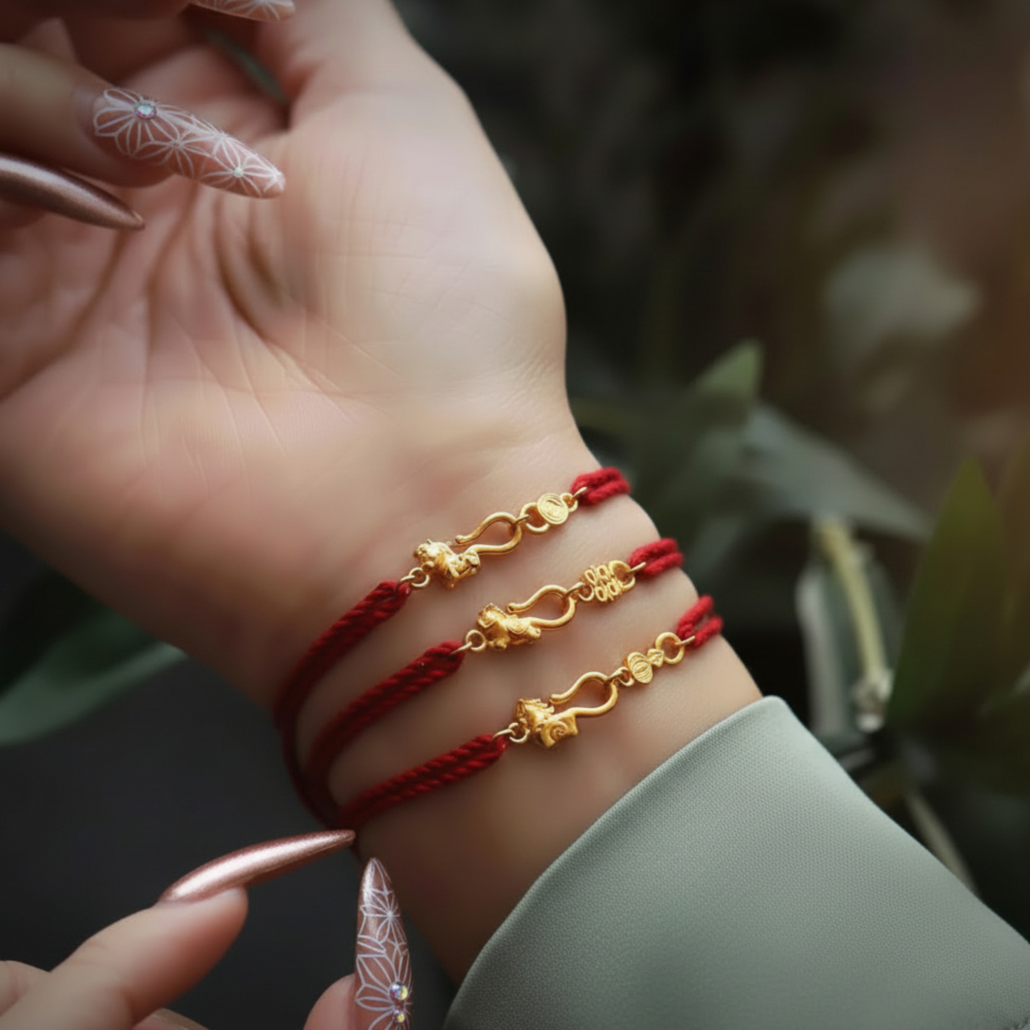 24K Gold D.I.Y Universal Connector Zodiac Horse Hook Clasp