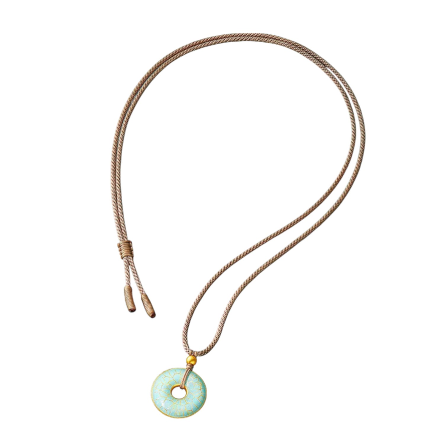 24K 999 Gold Perfect Harmony Health and Peace Treasure Pendant
