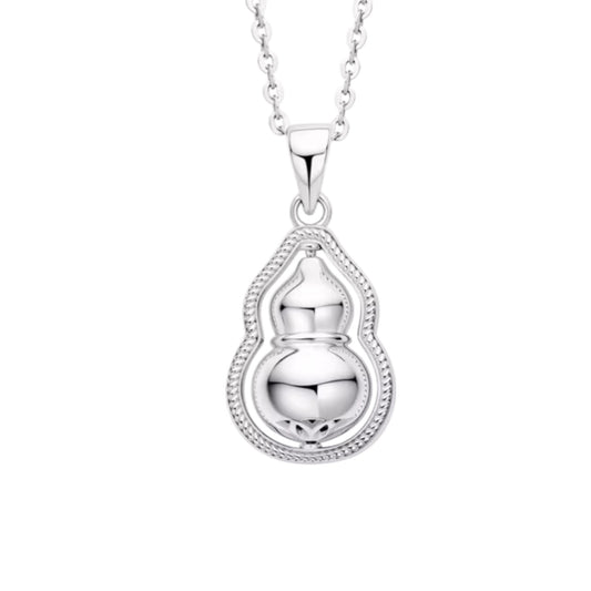 Pt950 Platinum Lucky Gourd Pendant