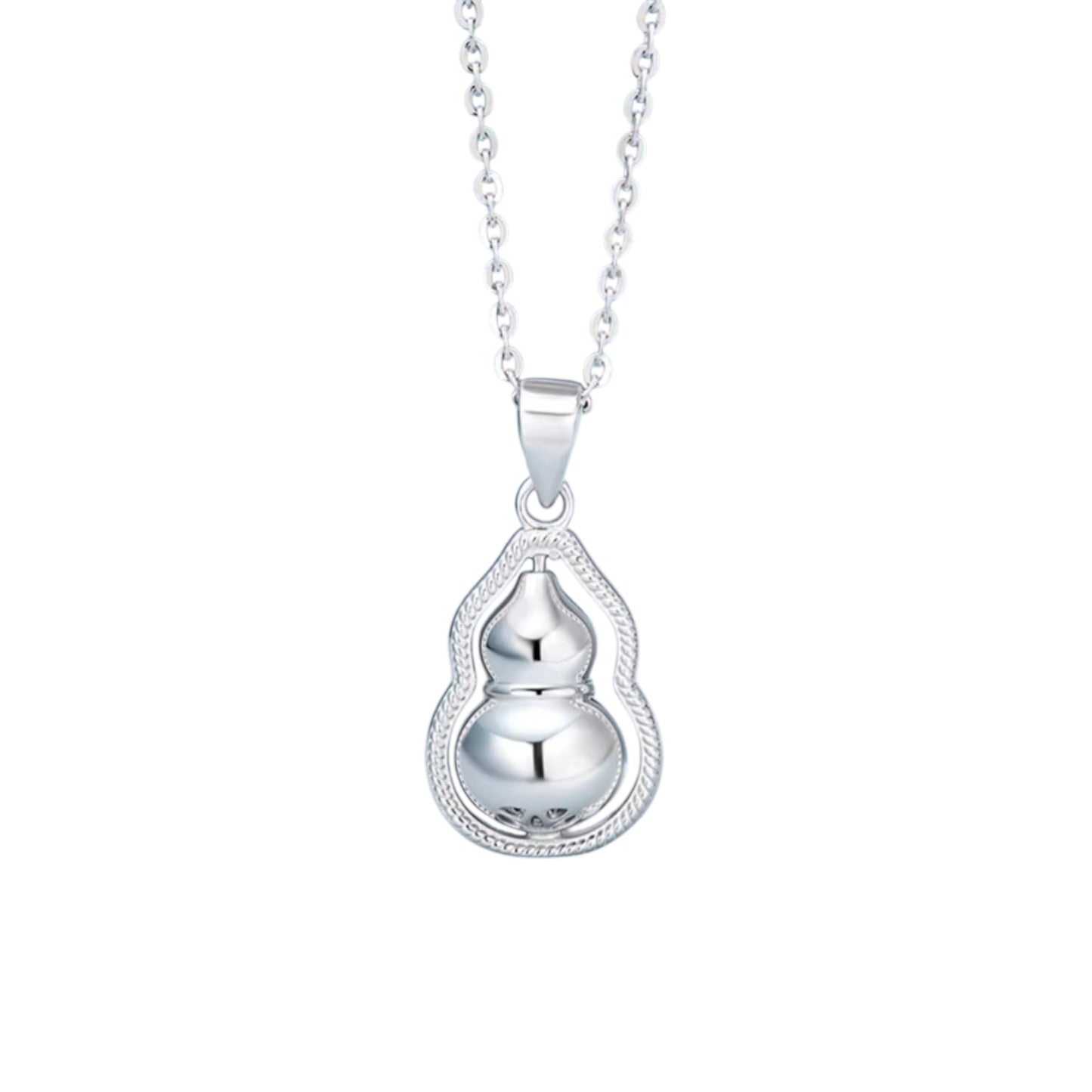 Pt950 Platinum Lucky Gourd Pendant