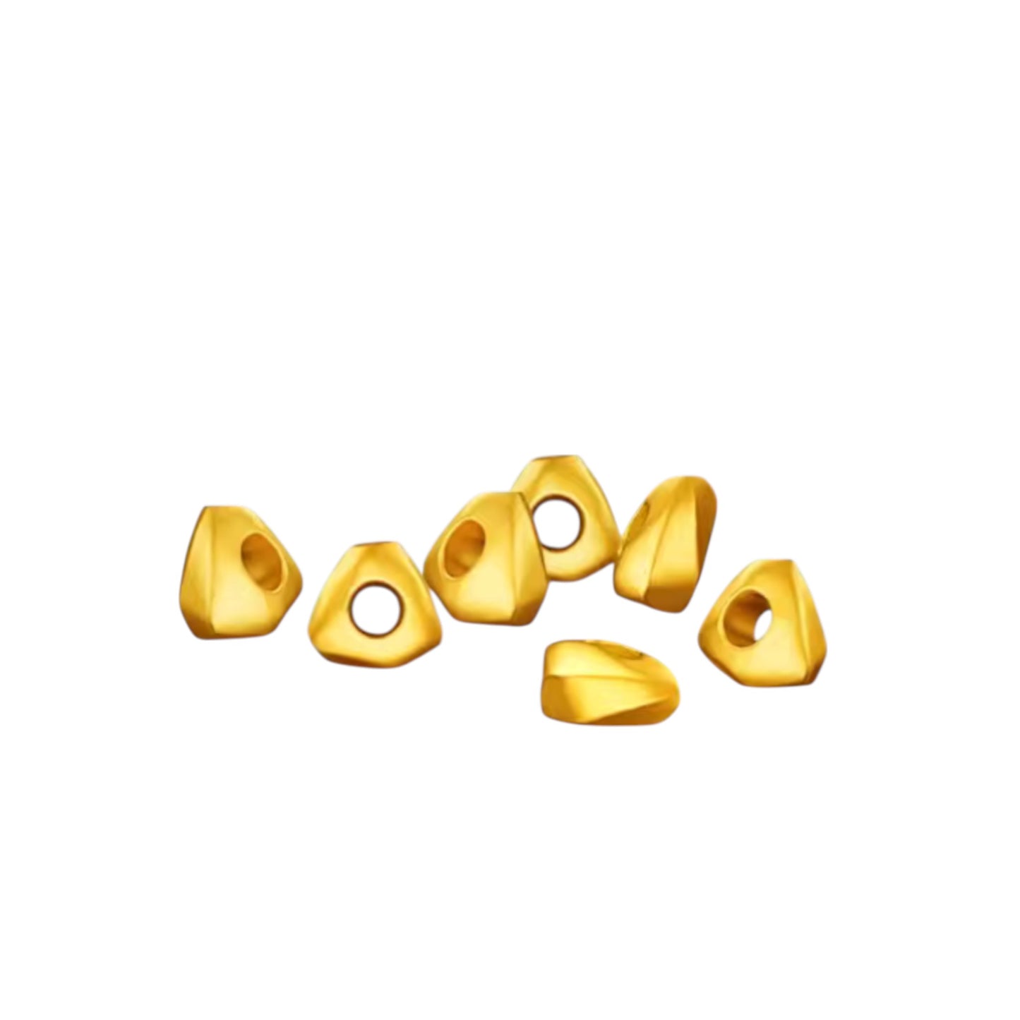 24K 999 Gold Minimal Minimalist Beads Bracelet