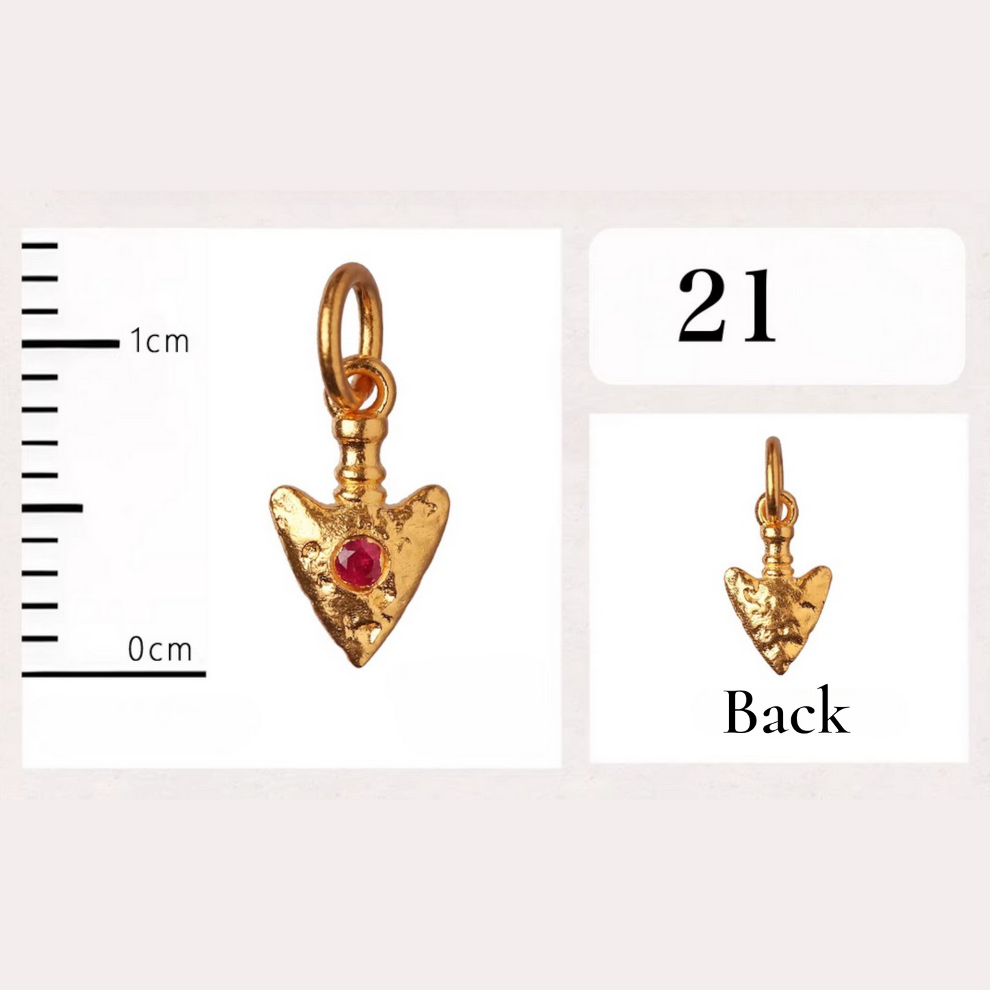 24K Gold D.I.Y Small Charm Heart Star Styles