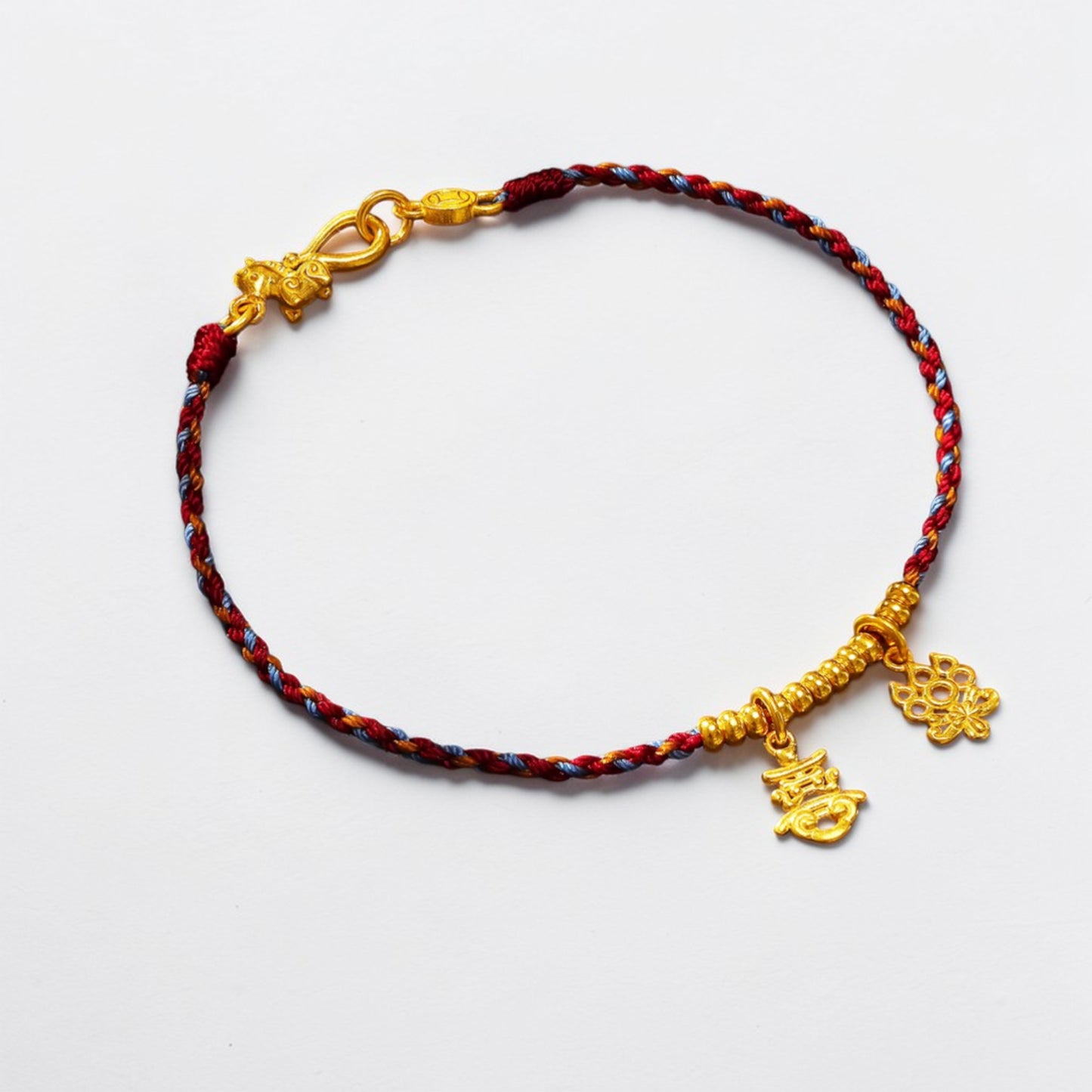 24K Gold D.I.Y Universal Connector Zodiac Horse Hook Clasp