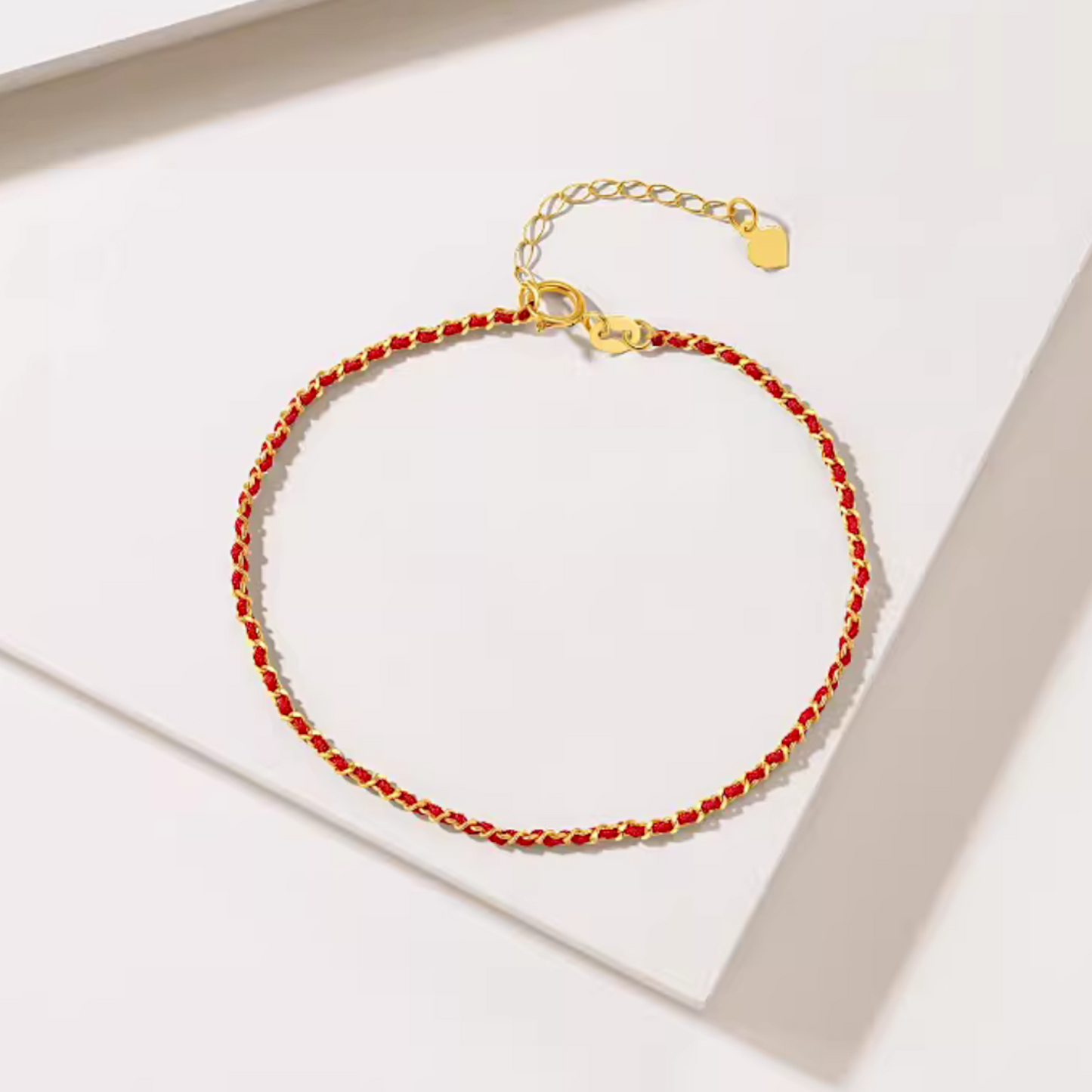 18K Gold Diamond Minimal Bracelet and Ring