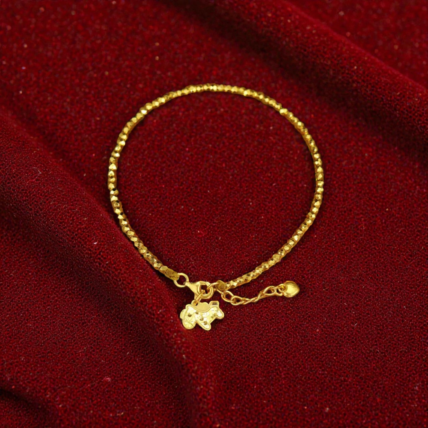 24K Pure 999 Zodiac Year of the Horse D.I.Y Charm Pendant