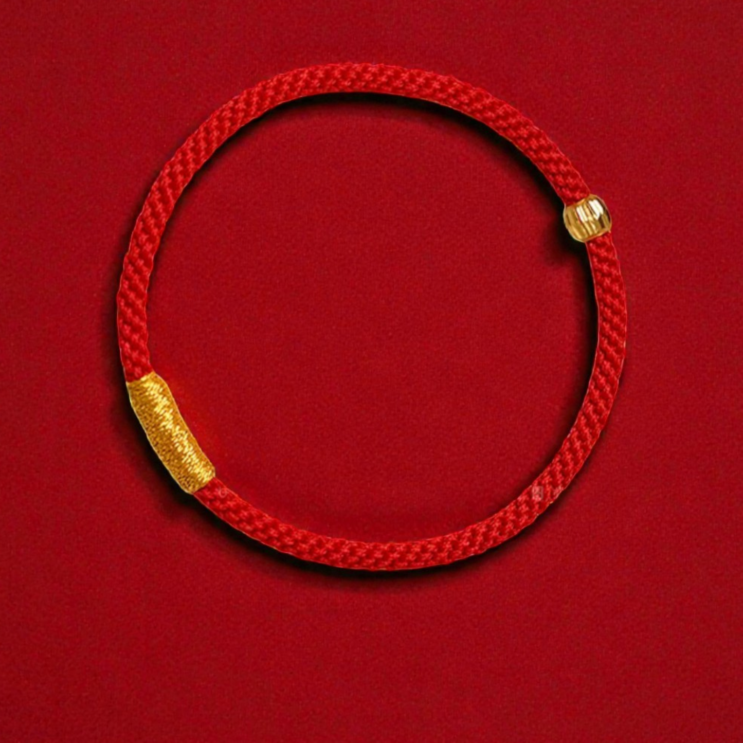 24K 999 Gold Mini Minimal Bead Weaving Bracelet