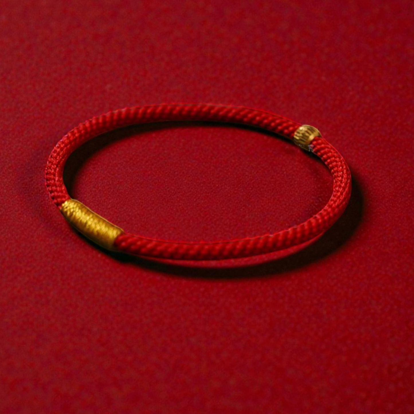 24K 999 Gold Mini Minimal Bead Weaving Bracelet