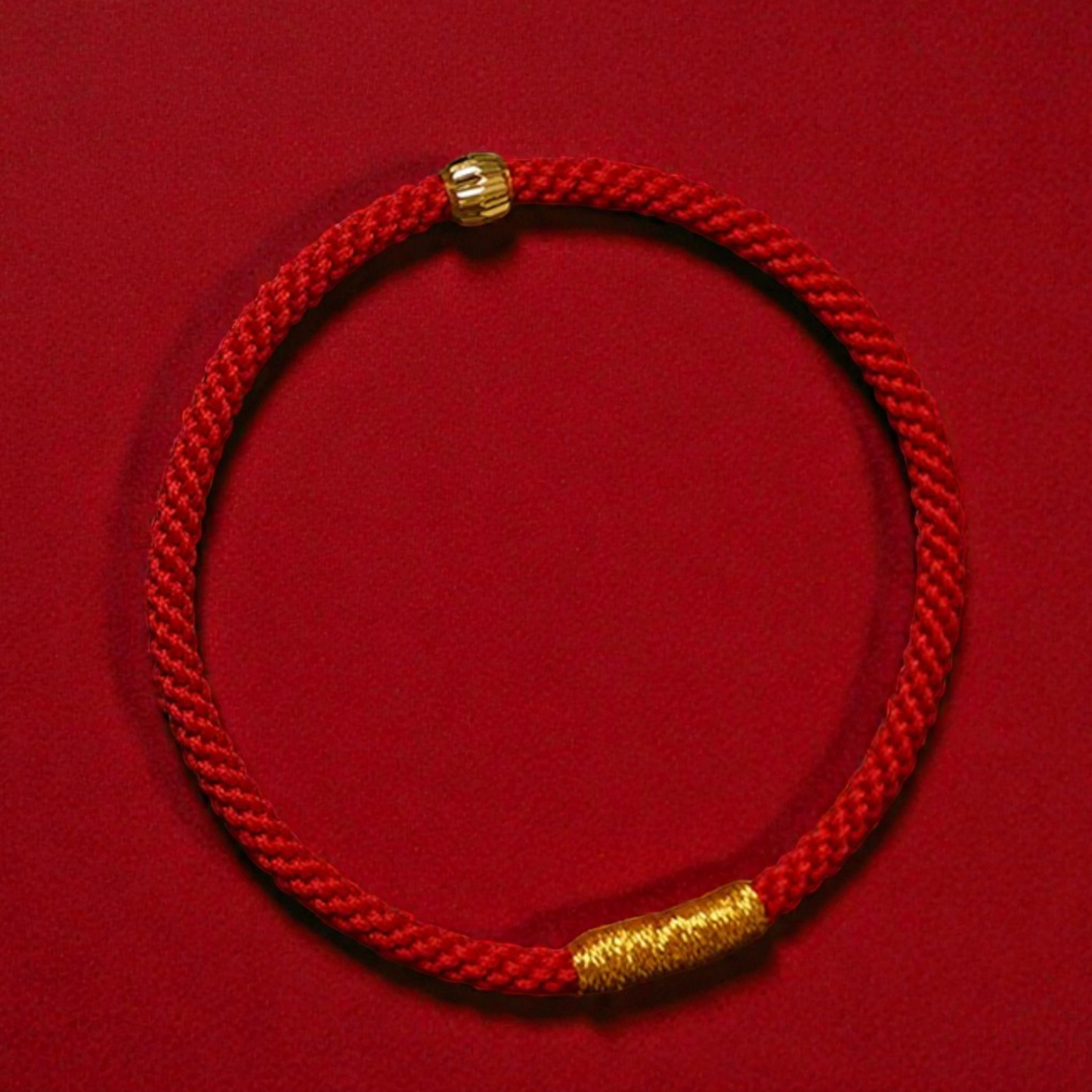 24K 999 Gold Mini Minimal Bead Weaving Bracelet