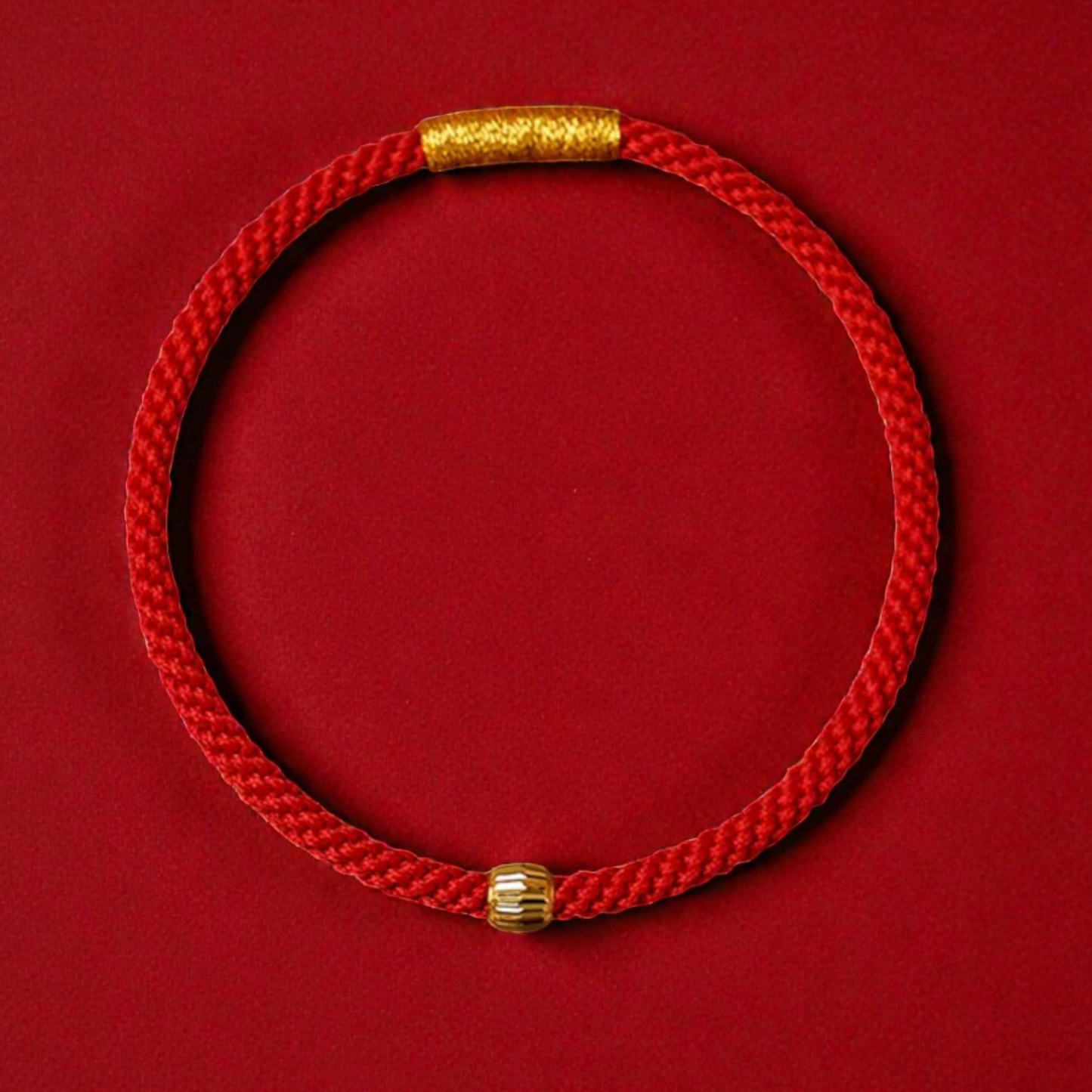 24K 999 Gold Mini Minimal Bead Weaving Bracelet