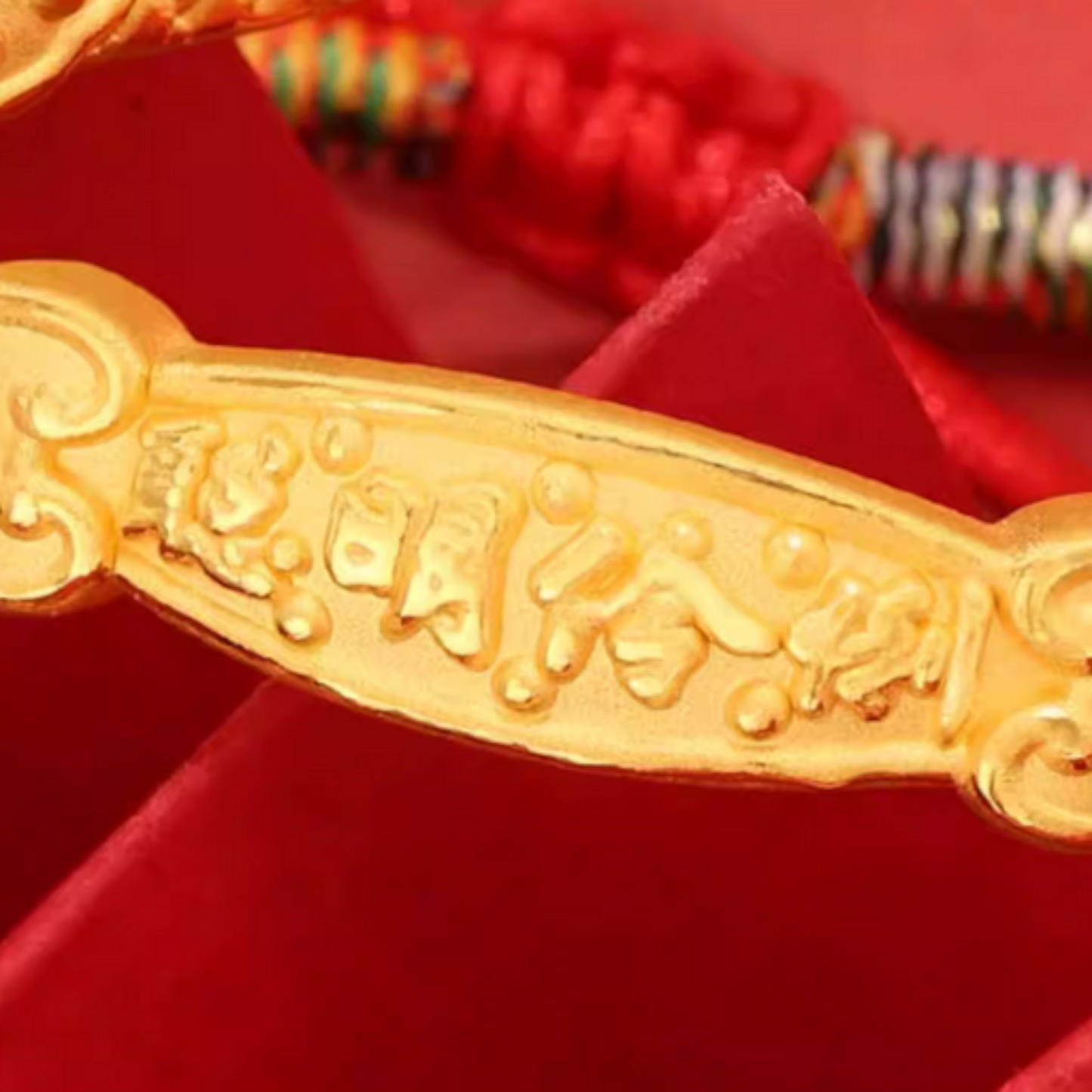 24K 999 Gold Half Bangle Adjustable Baby Kid Gift Bracelet