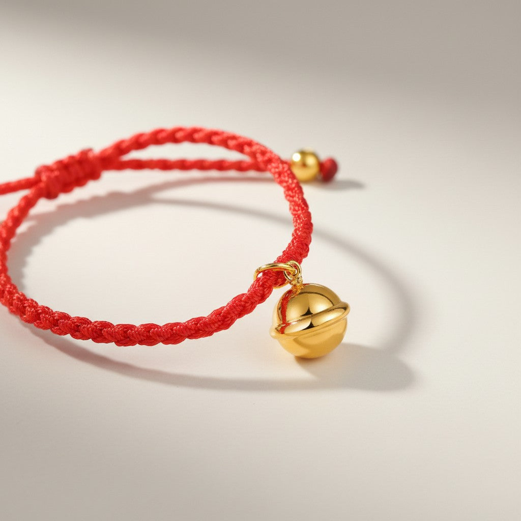 24k Gold Bell D.I.Y Charm Pendant