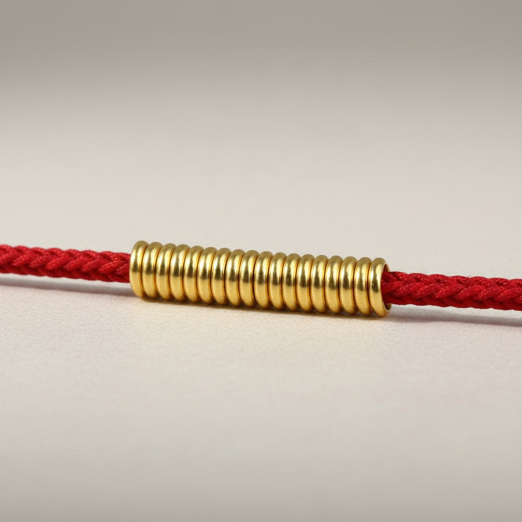 999 Pure Gold Mini DIY Loop Bead Spacer Rings Jewelry Making
