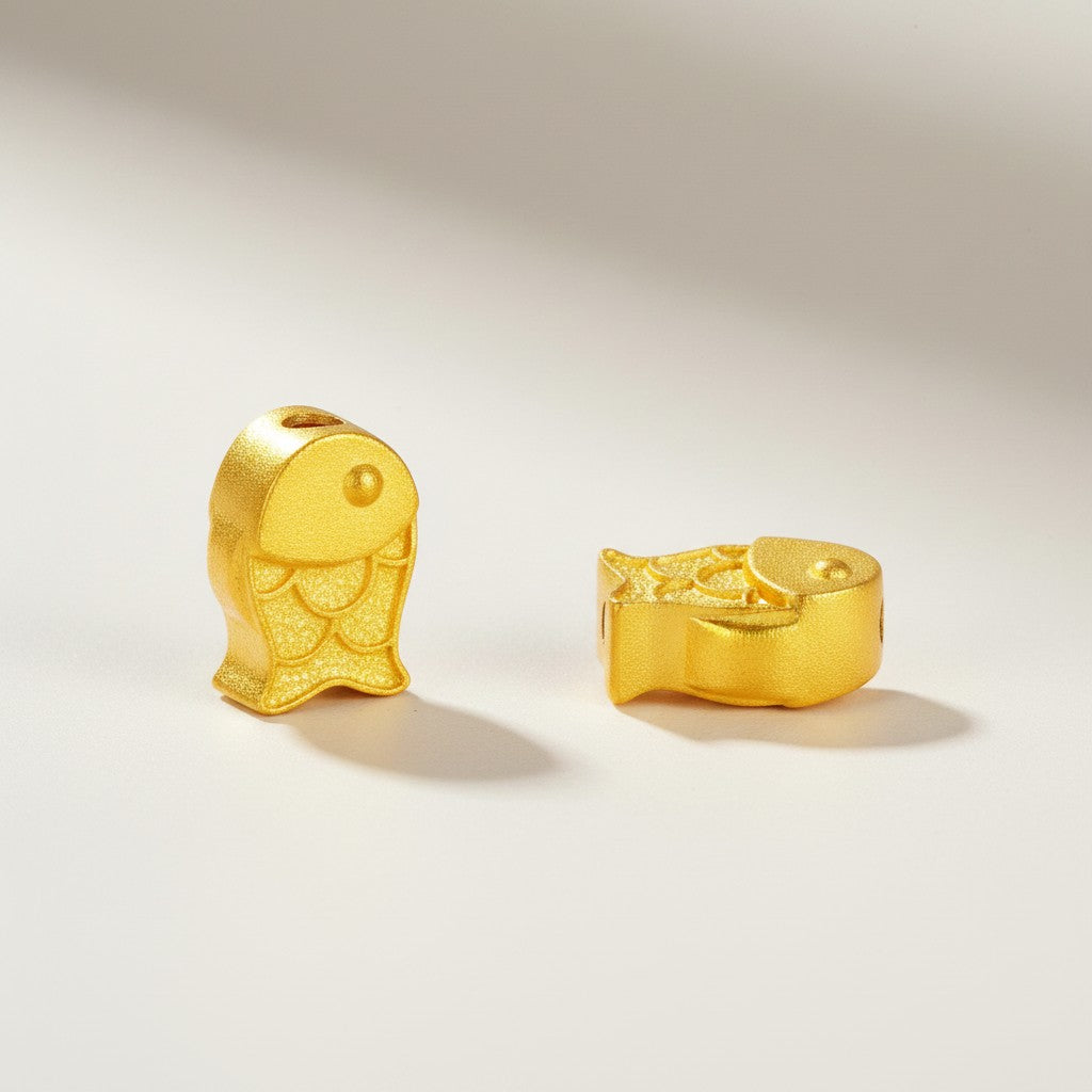 24k Fine Gold D.I.Y Fish Koi Lucky Charm