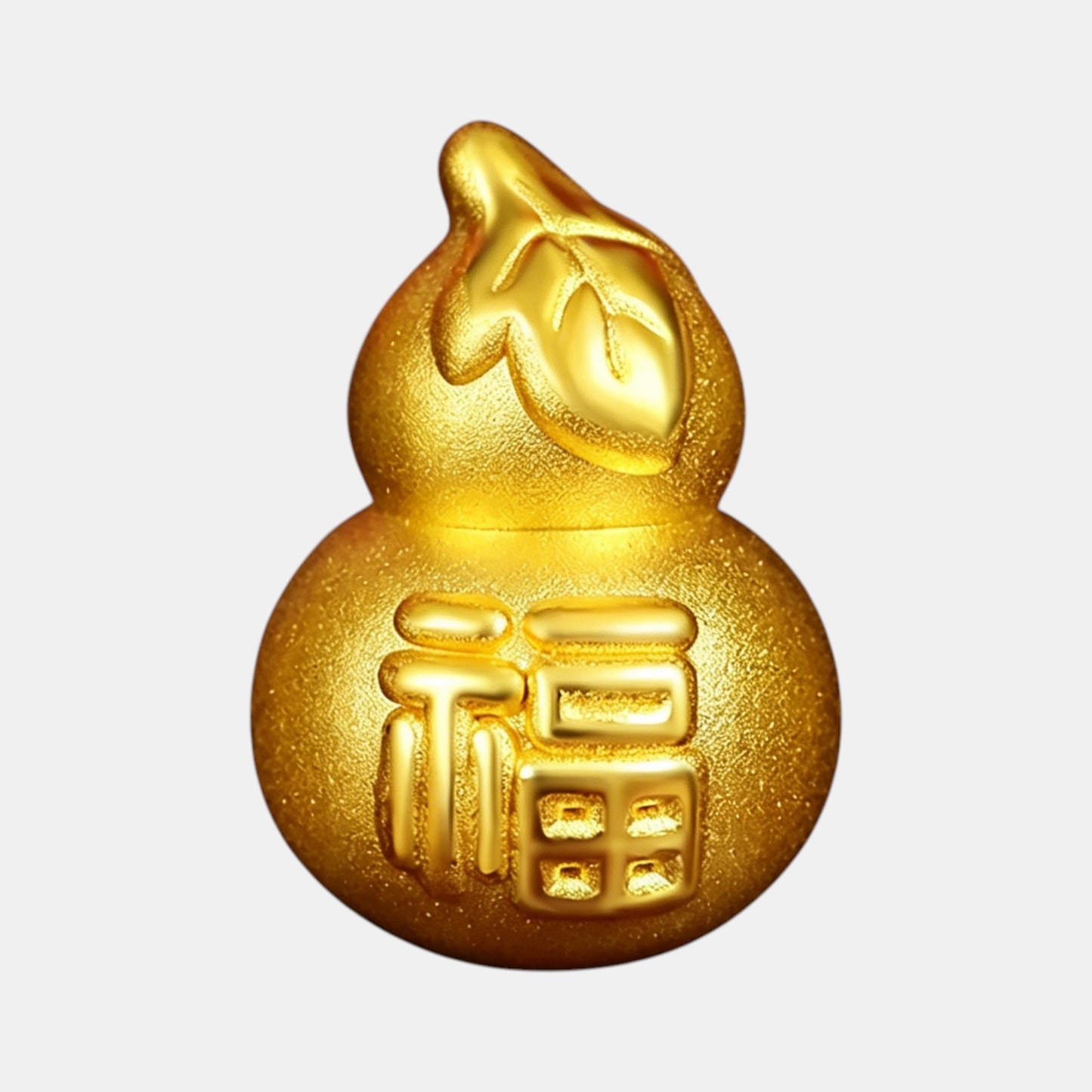 24k Gold D.I.Y Lucky Gourd Blessing Charm Spacer