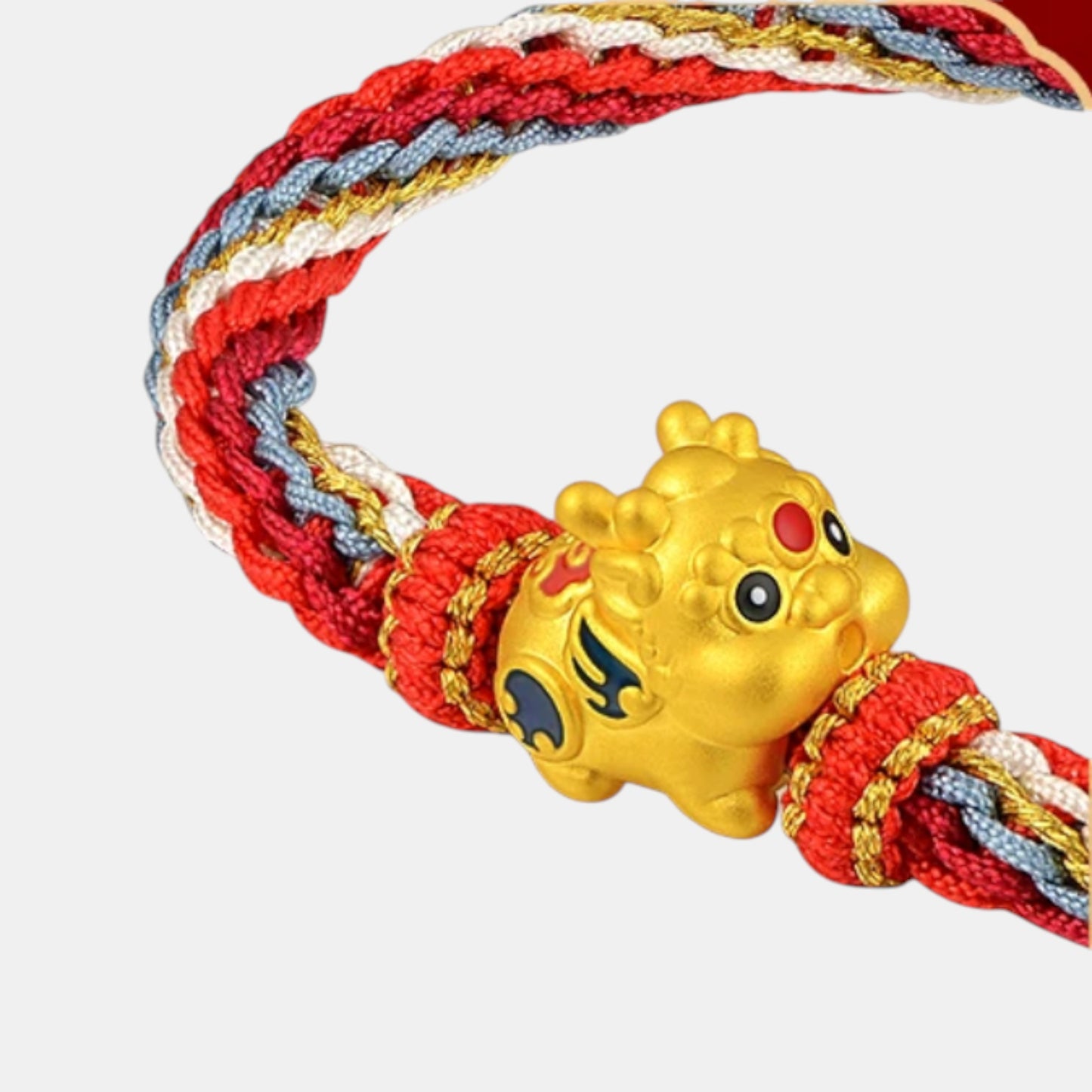 24K 999 Gold Pixiu Charm Wealth & Prosperity Symbol Bracelet
