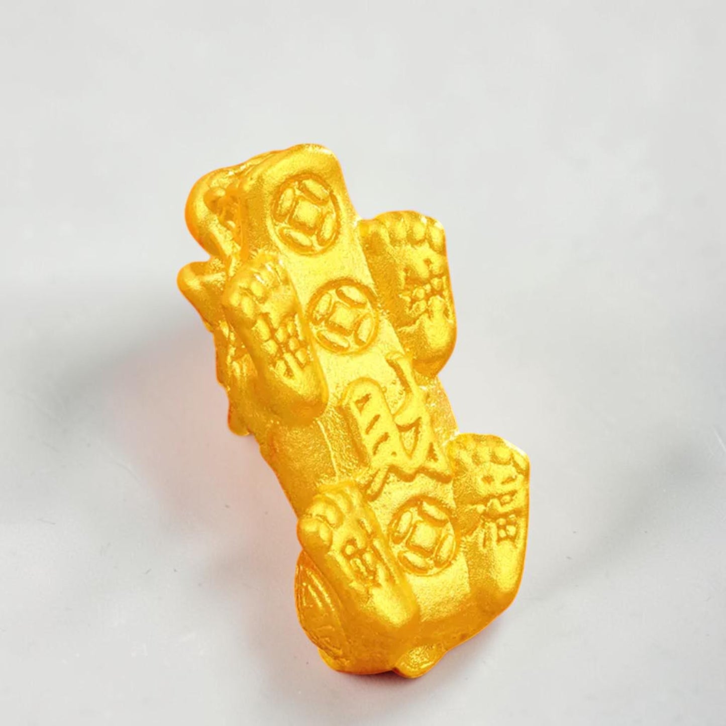 24K 999 Gold Pixiu Charm D.I.Y Jewelry Making