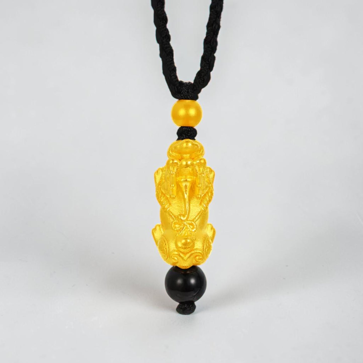 24K 999 Gold Pixiu Charm D.I.Y Jewelry Making