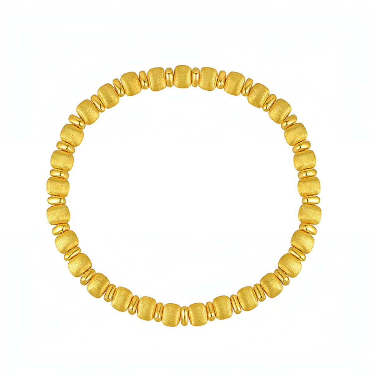 24K Gold Minimal Beads Luxurious Bracelet