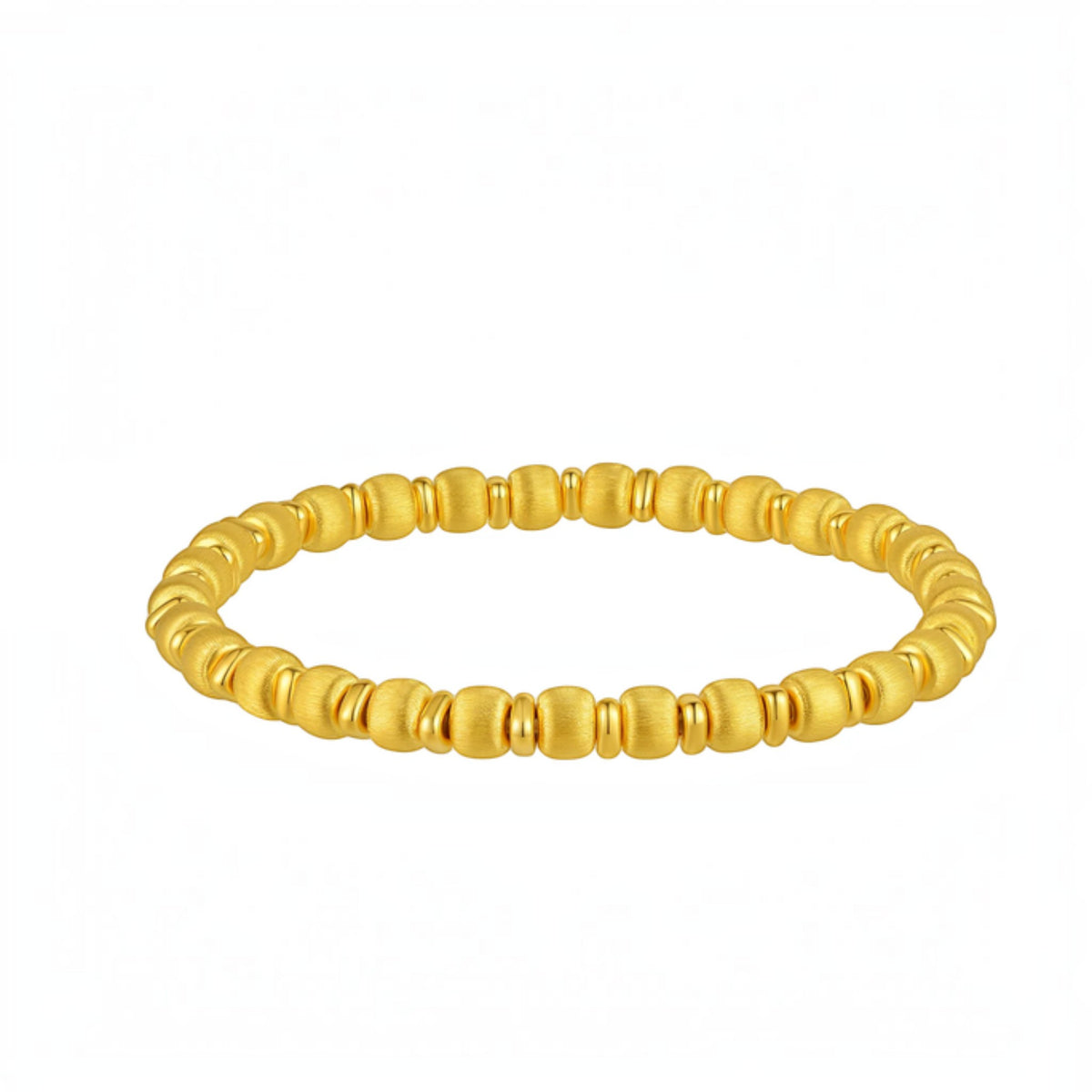 24K Gold Minimal Beads Luxurious Bracelet