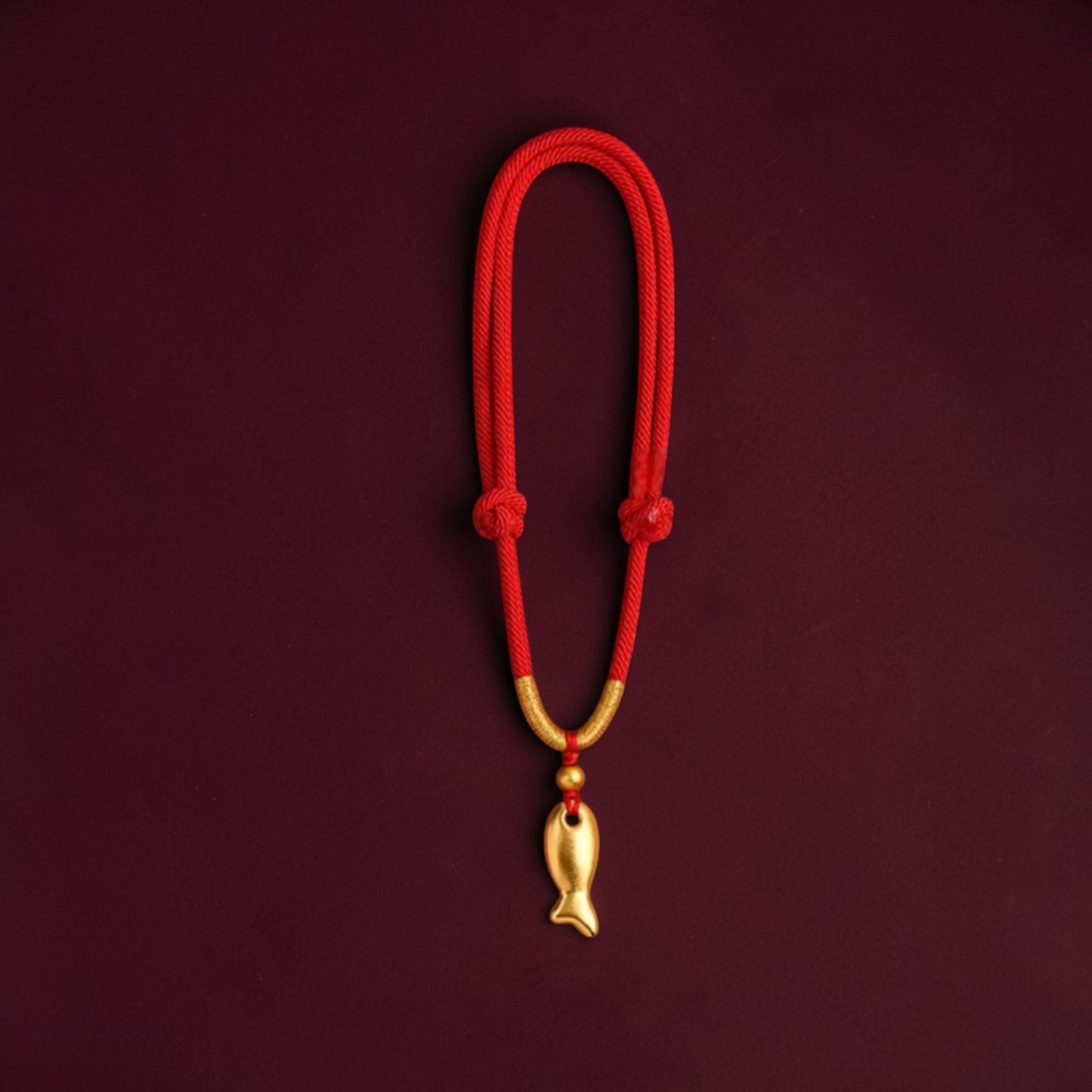 Small Fish Pendant Pet Collar Cat and Dog Woven Adjustable Collar