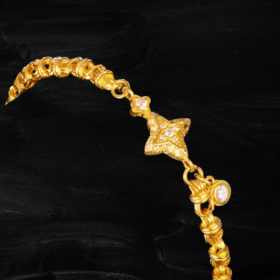 24k Pure 999 Gold Moissanite Round Sugar Cube Pendant D.I.Y Charm Accessory