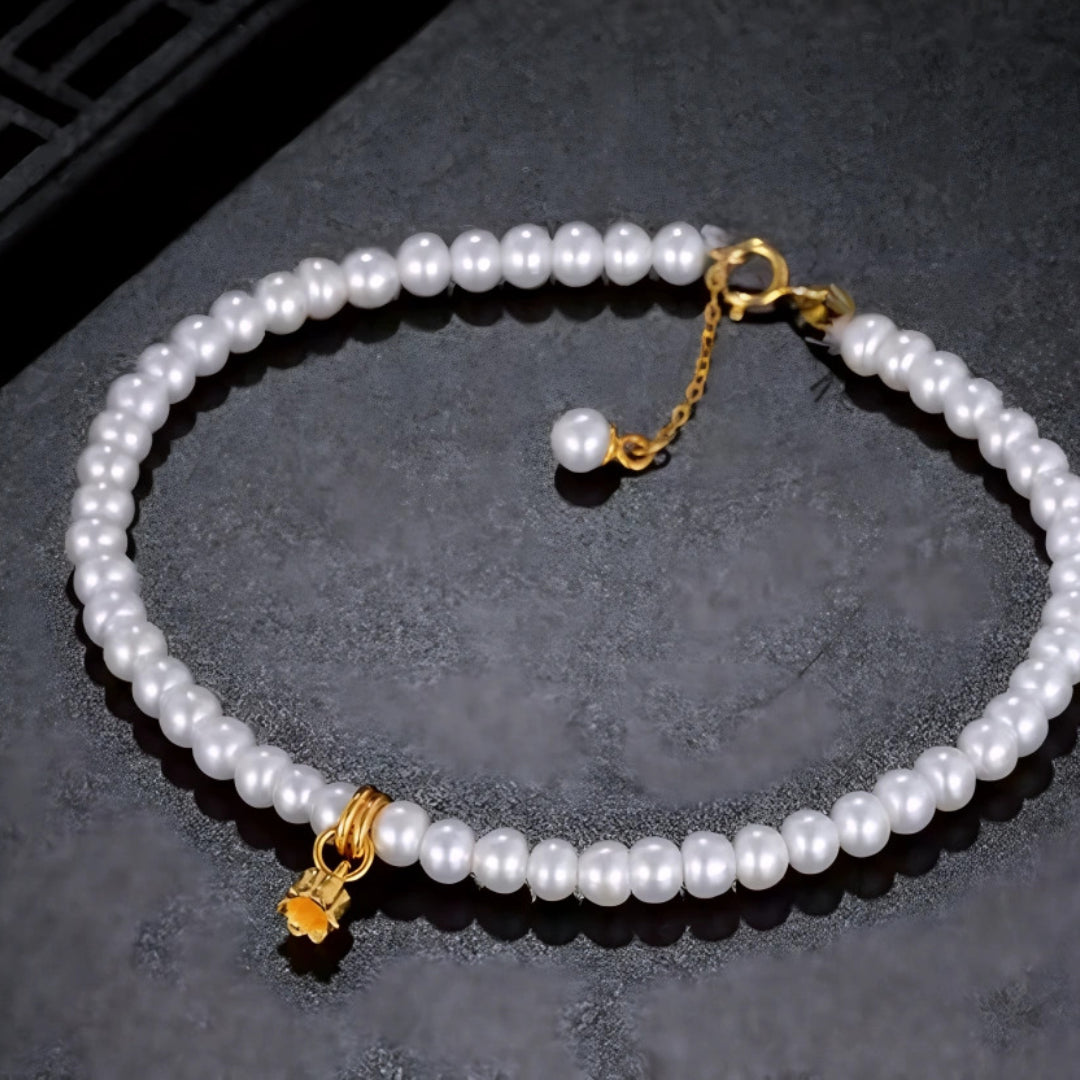 24k Pure 999 Gold Dainty Lucky Blessing Butterfly D.I.Y Charm