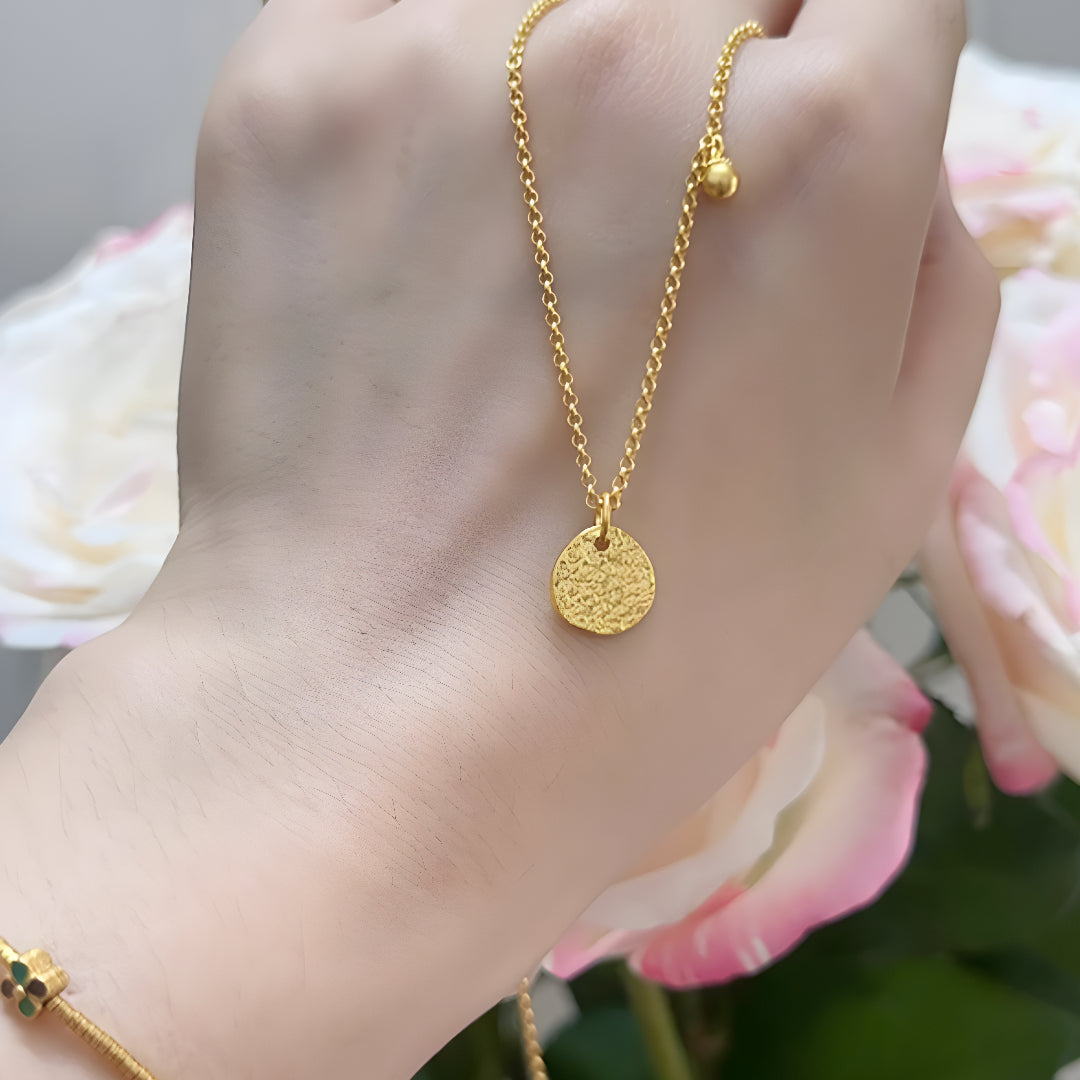 24k Real Gold Chinese Zodiac Gold Pendant Handmade Year of the Zodiac 12 Animals Charm Pendant