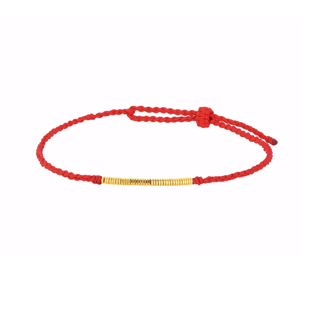 24k Pure 999 Gold D.I.Y Loose Mini Ring Handmade beads Spacer Accessories For Jewelry Making Craft