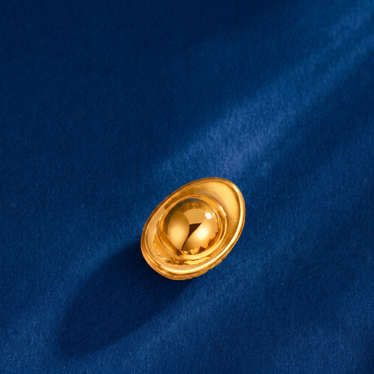 24K Gold Fortune Ingot Charm D.I.Y Bead