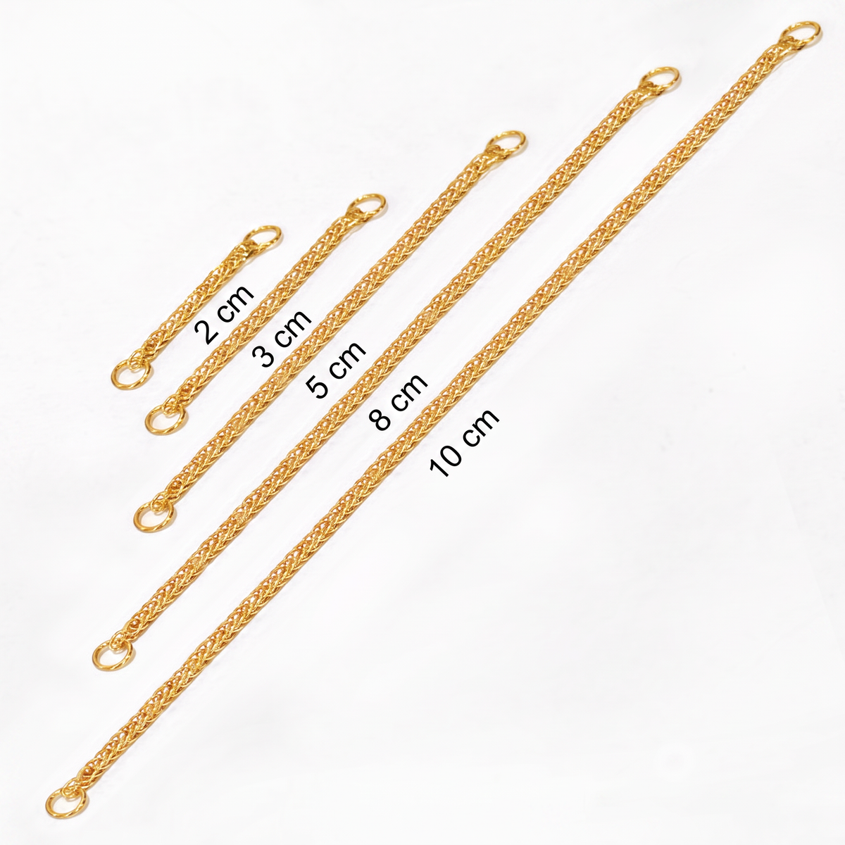 24K 999 Gold D.I.Y Extension Link Chain