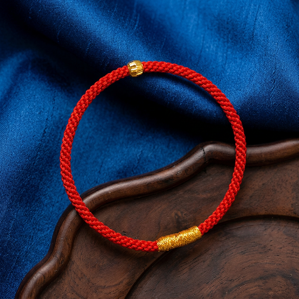 24K 999 Gold Mini Minimal Bead Weaving Bracelet