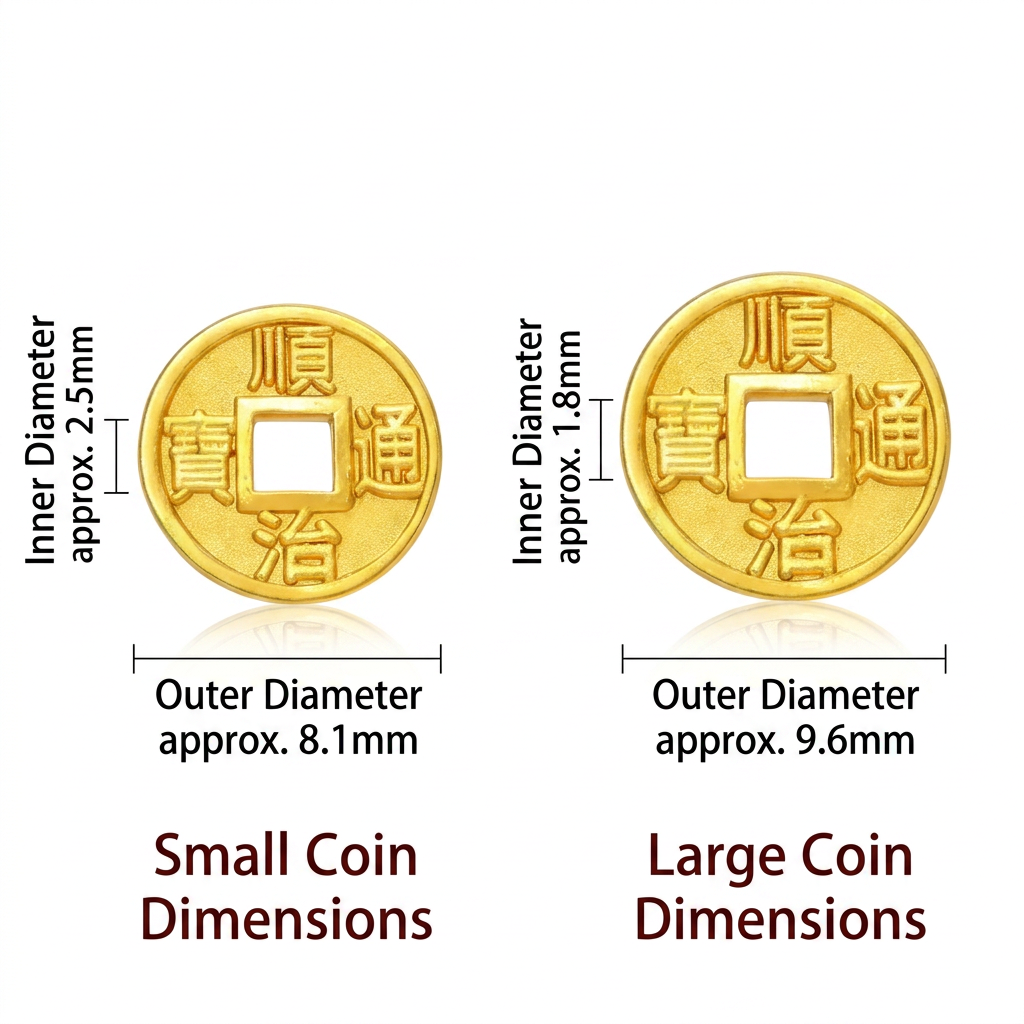 24K 999 Gold The Five Emperor Coins Charm Weaving Bracelet Unisex
